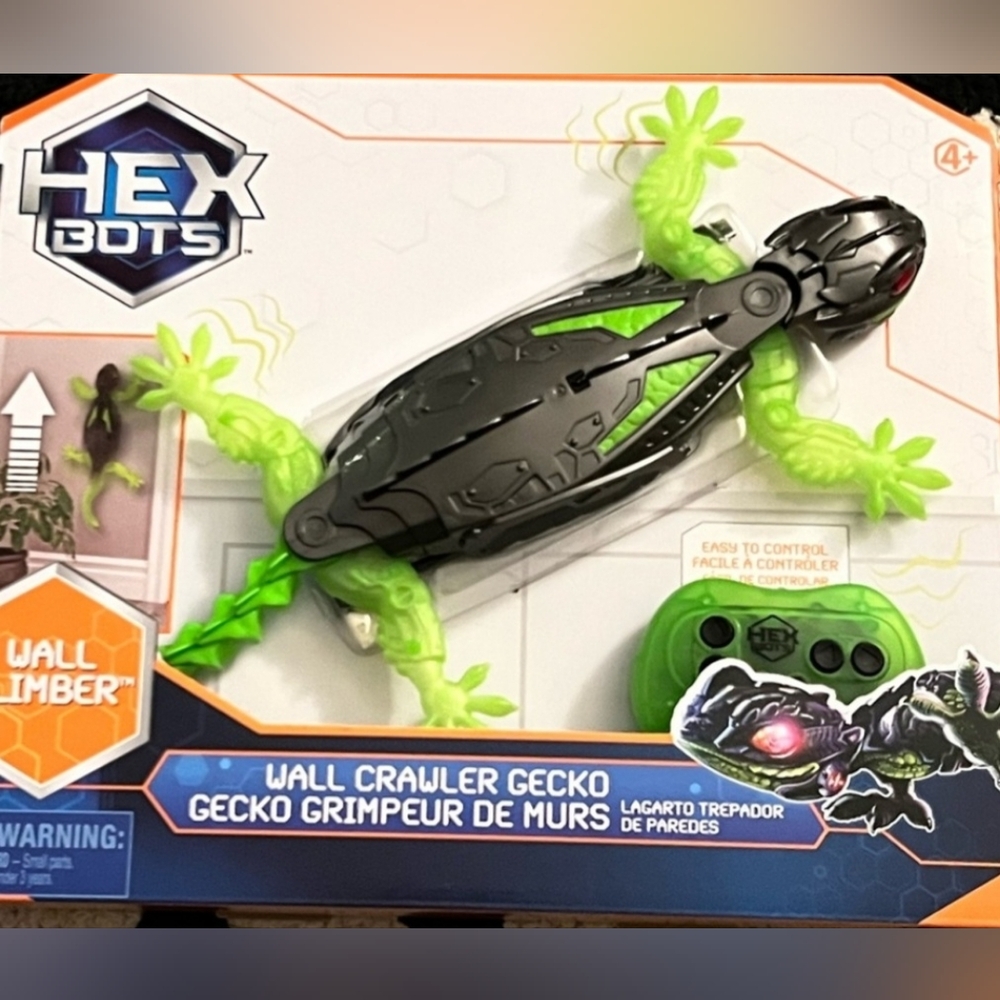 Hex Bots Wall Crawler Gecko-NEW